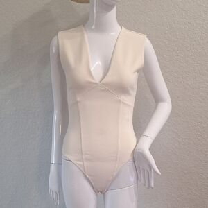 Abercrombie&Fitch Cream Bodysuit